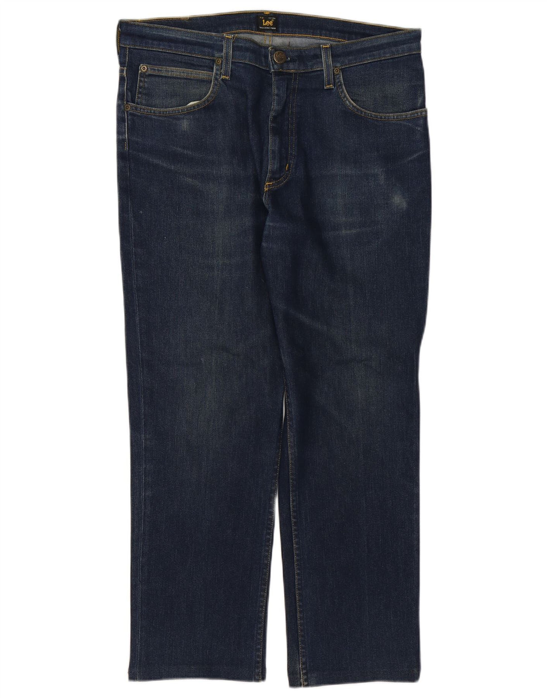 Calça jeans reta masculina Lee W36 L27 azul