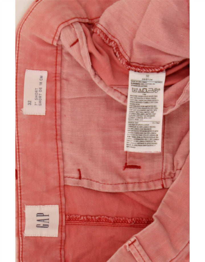 Shorts Chino Masculino Gap Grande W32 Algodão Rosa