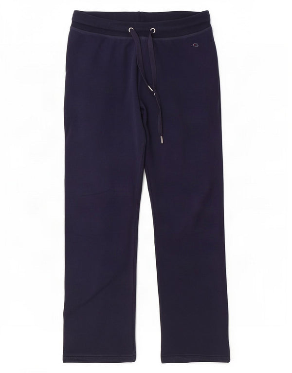 Calça de treino feminina Champion Heritage Classics UK 14 azul marinho médio