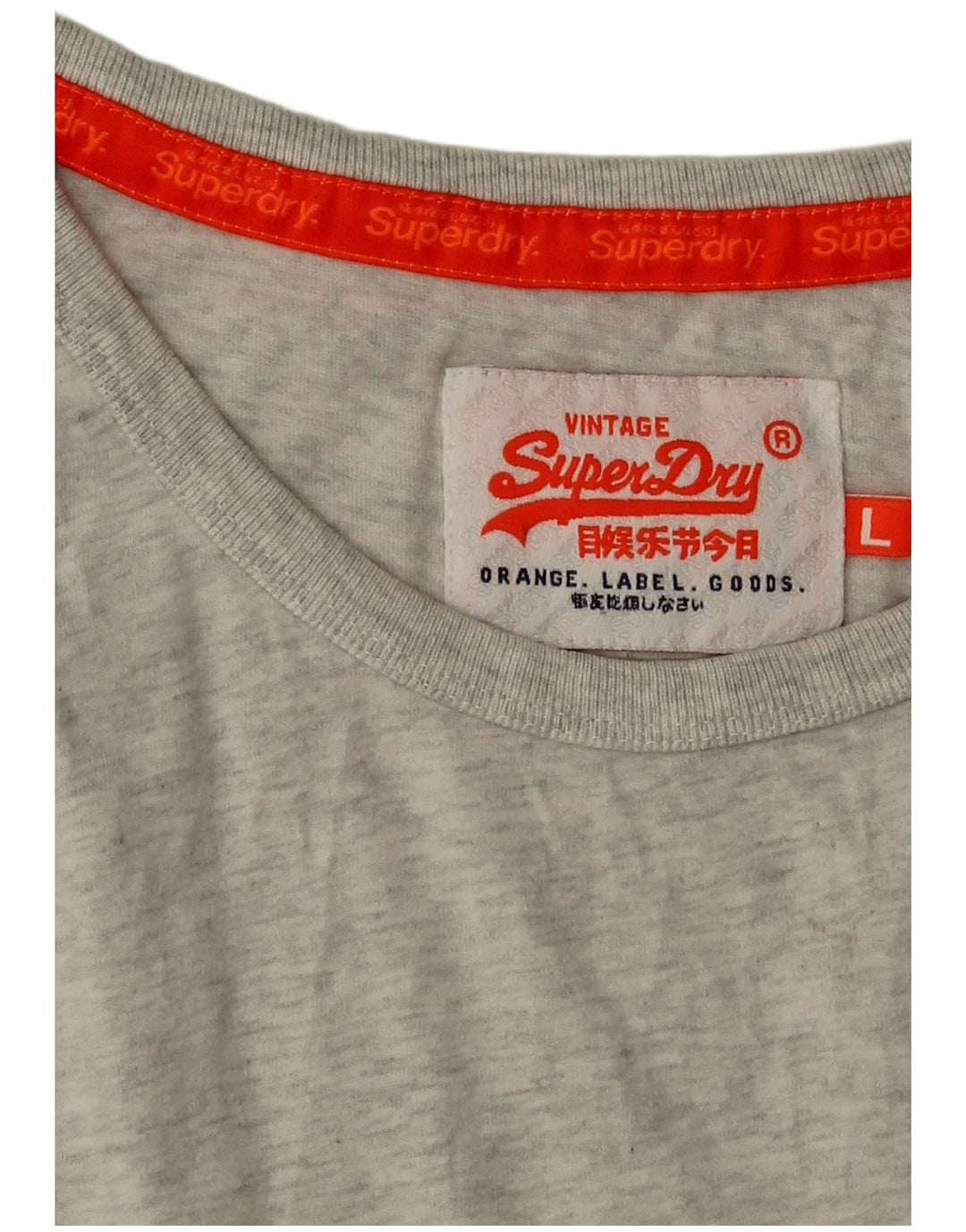 Colete masculino Superdry grande algodão cinza