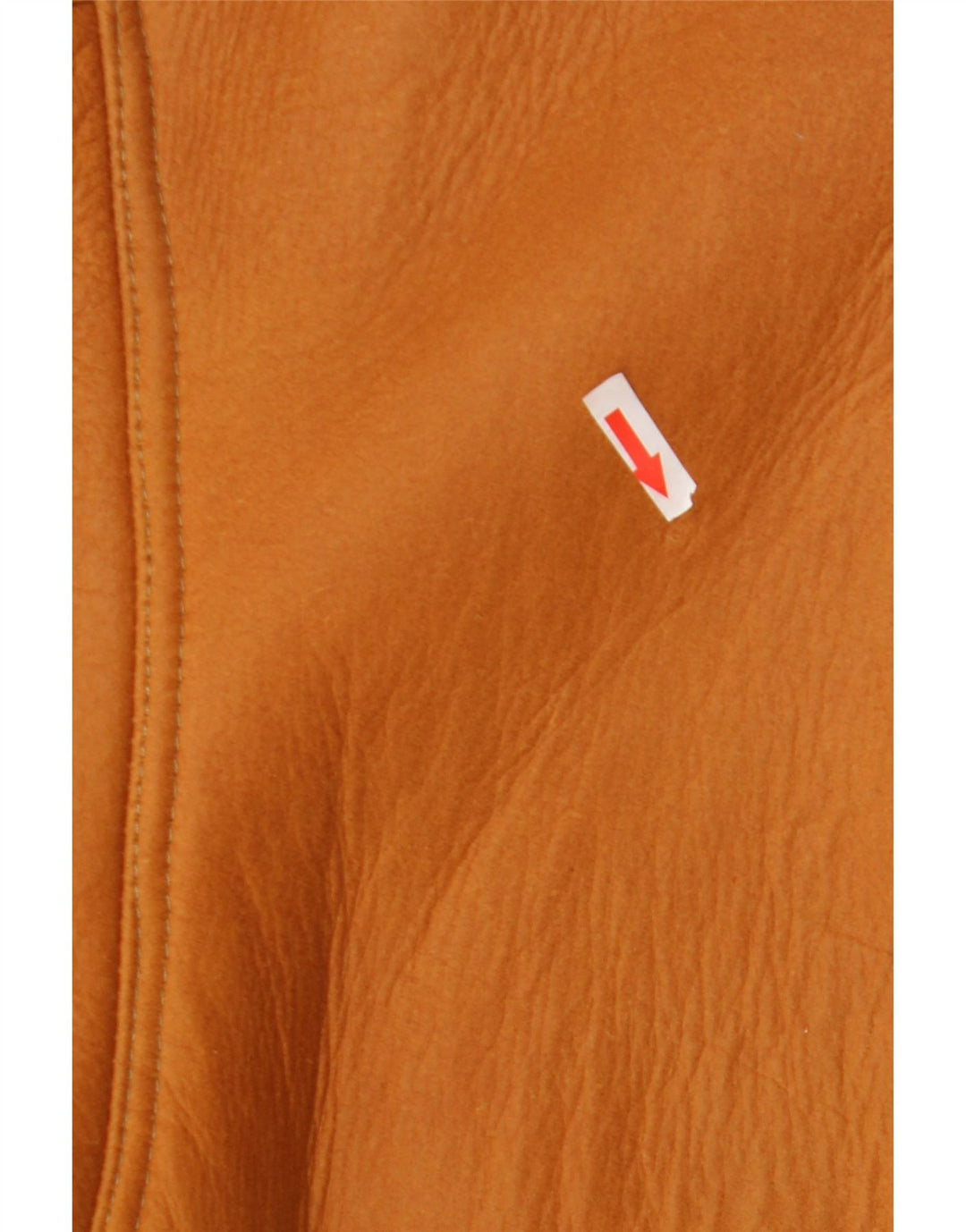 Jaqueta masculina vintage Shearling IT 48 marrom médio