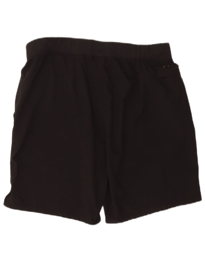 RUSSELL ATLÉTICO Masculino Dri-Power Sport Shorts Grande Poliéster Preto