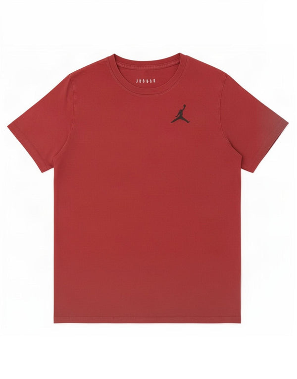 Camiseta masculina Jordan grande algodão marrom