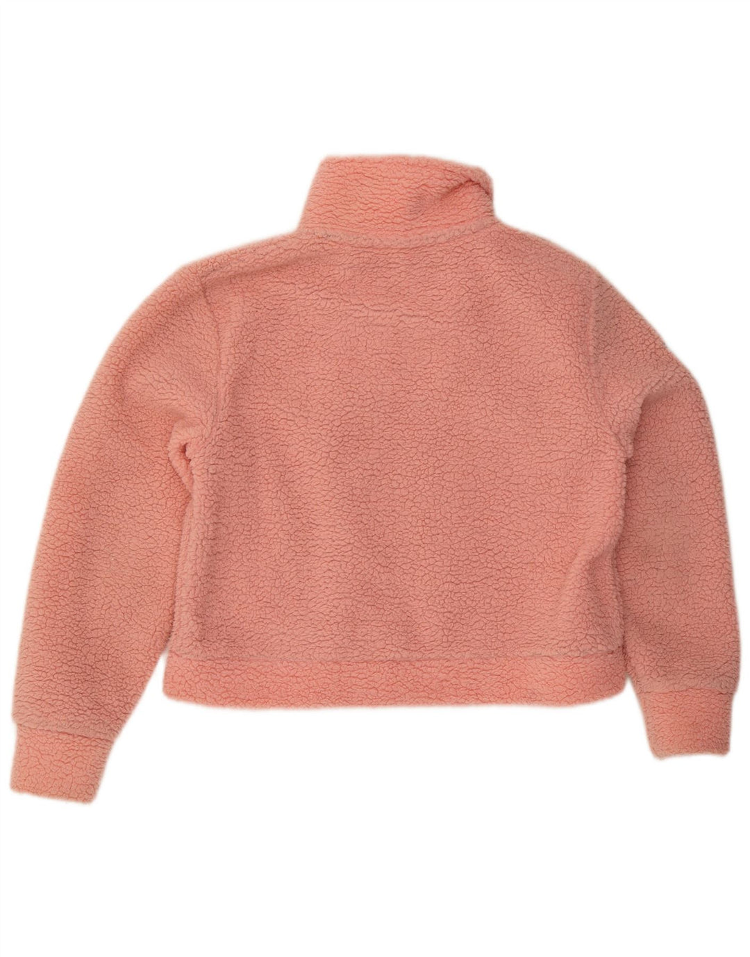 Jaqueta Superdry Feminina Teddy Bear Oversized Fleece UK 10 Pequena Rosa