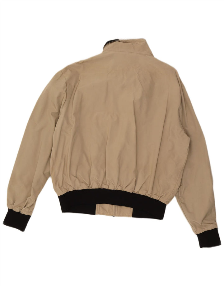 Jaqueta bomber masculina Refrigiwear UK 42 2XL bege Colourblock