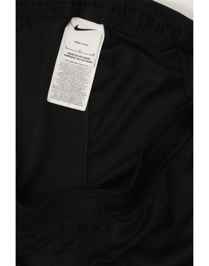 Shorts esportivos Nike masculino Liverpool Graphic grande preto colorido bloco de poliéster