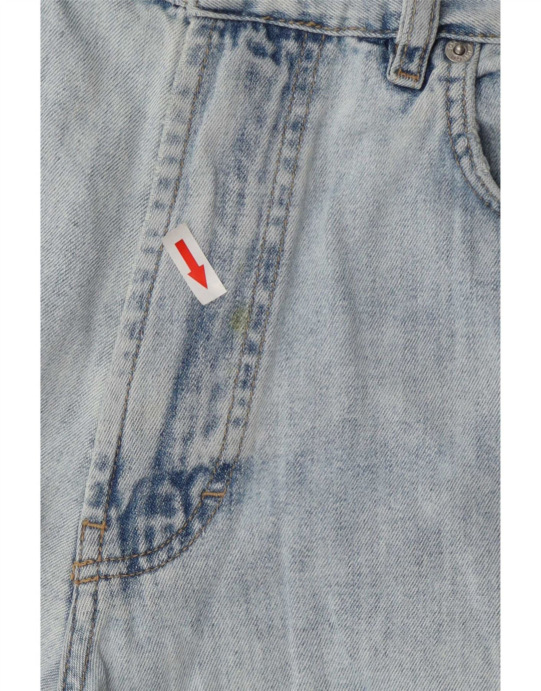 Shorts jeans masculino Hugo Boss W35 grande azul