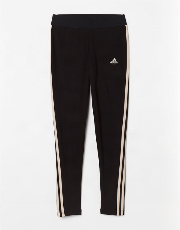 Leggings Adidas Femininas UK 12/14 Médio Algodão Preto