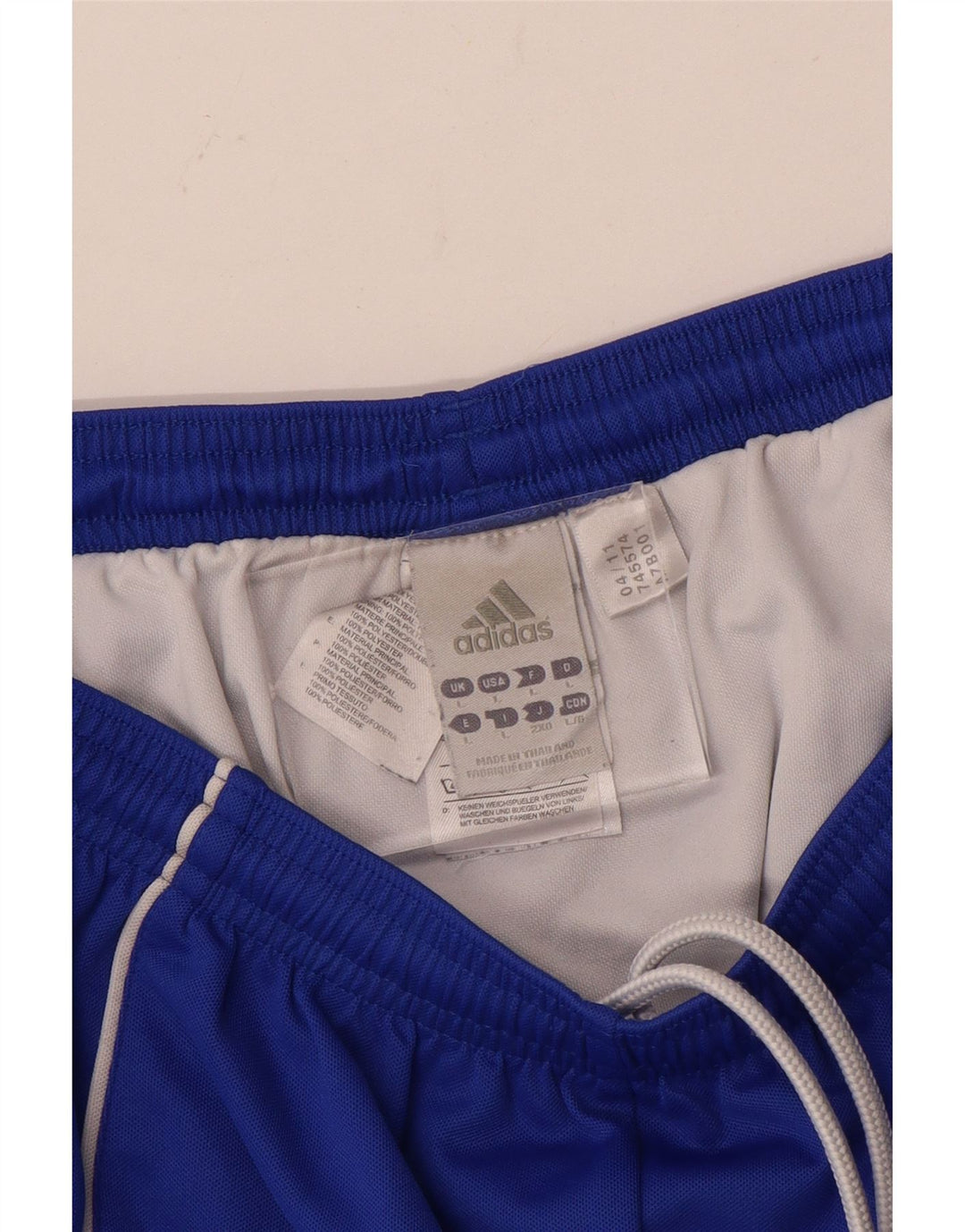 Adidas Masculino Climalite Sport Shorts Grande Azul Poliéster