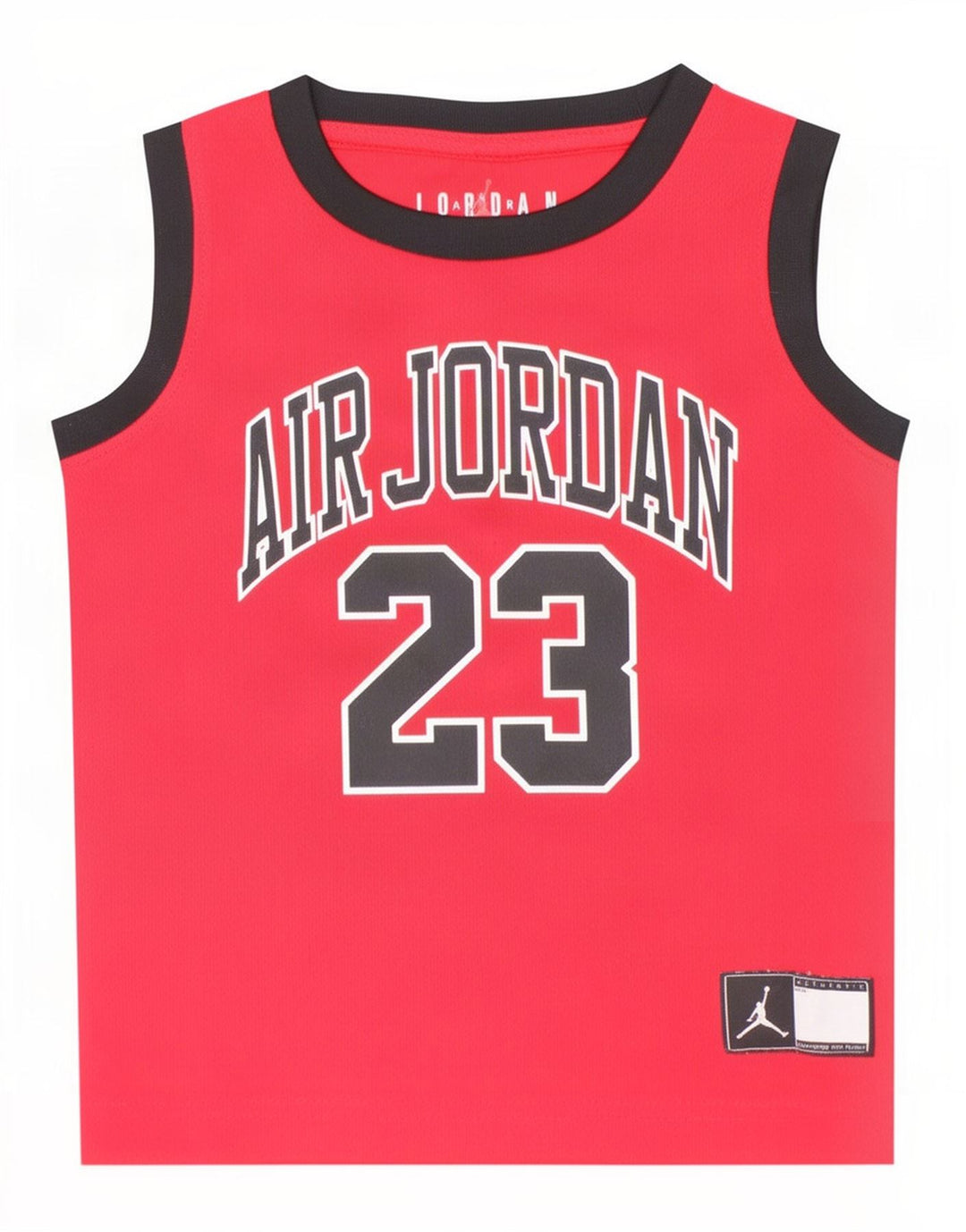 Jordan Boys Graphic Vest Top 2-3 anos poliéster vermelho