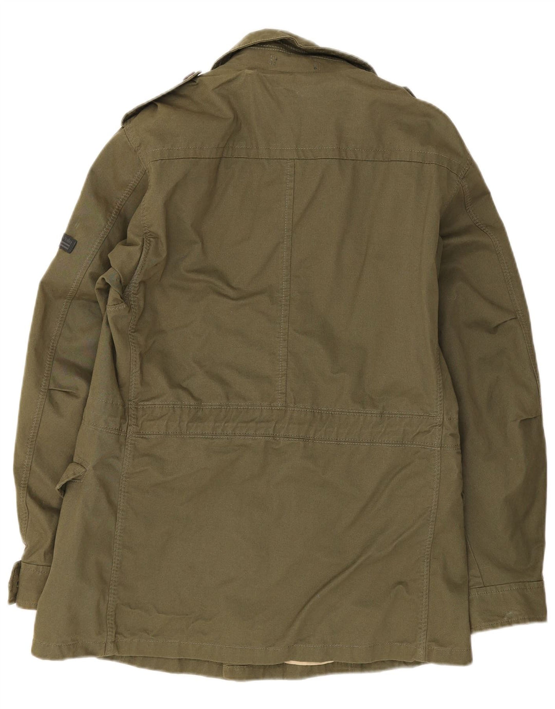 Jaqueta militar masculina Marc O'Polo Reino Unido 36 pequeno exército verde