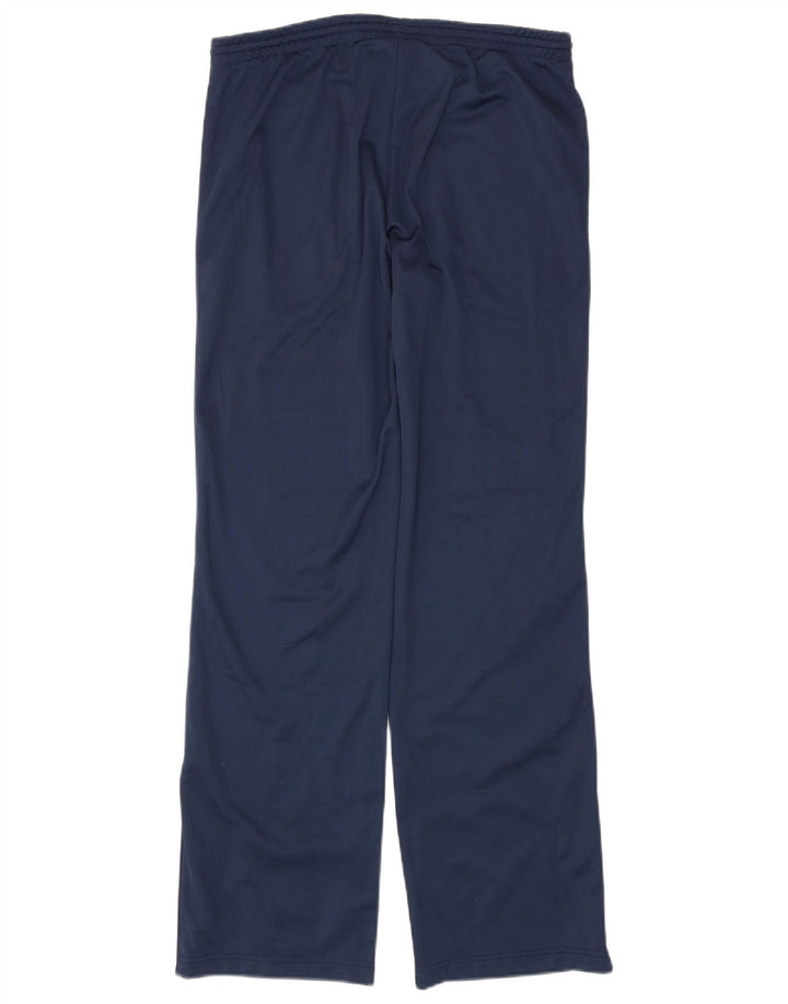 Calça de treino masculina Asics poliéster azul marinho médio