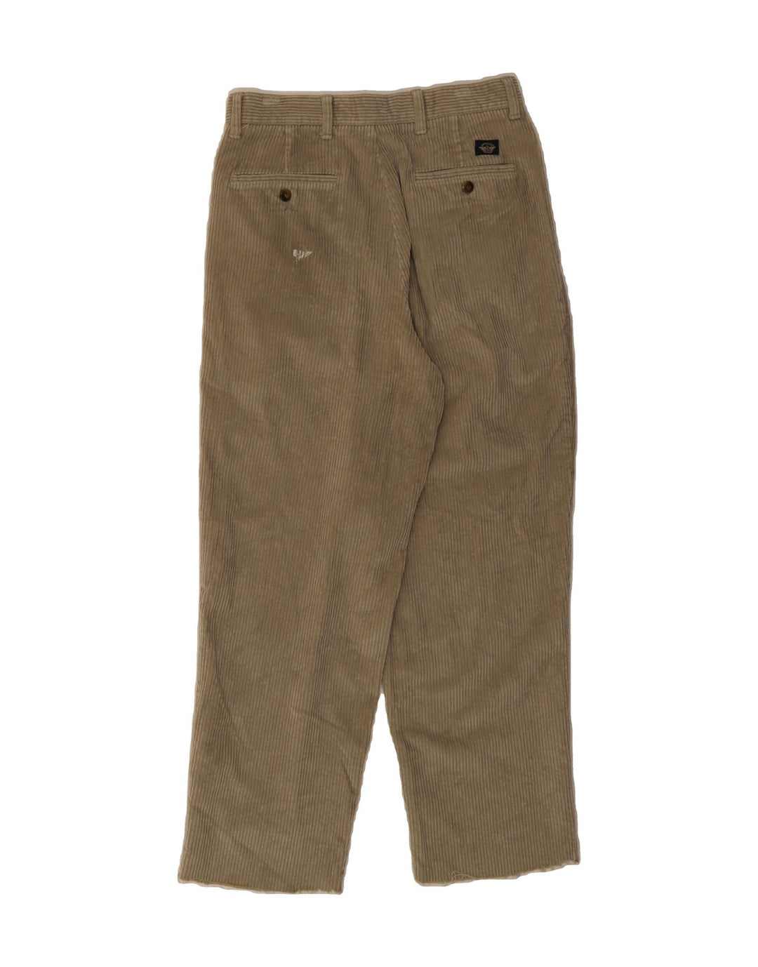 DOCKERS Womens Pegged Corduroy Trousers W30 L30 Beige Cotton Vintage Dockers and Second-Hand Dockers from Messina Hembry 