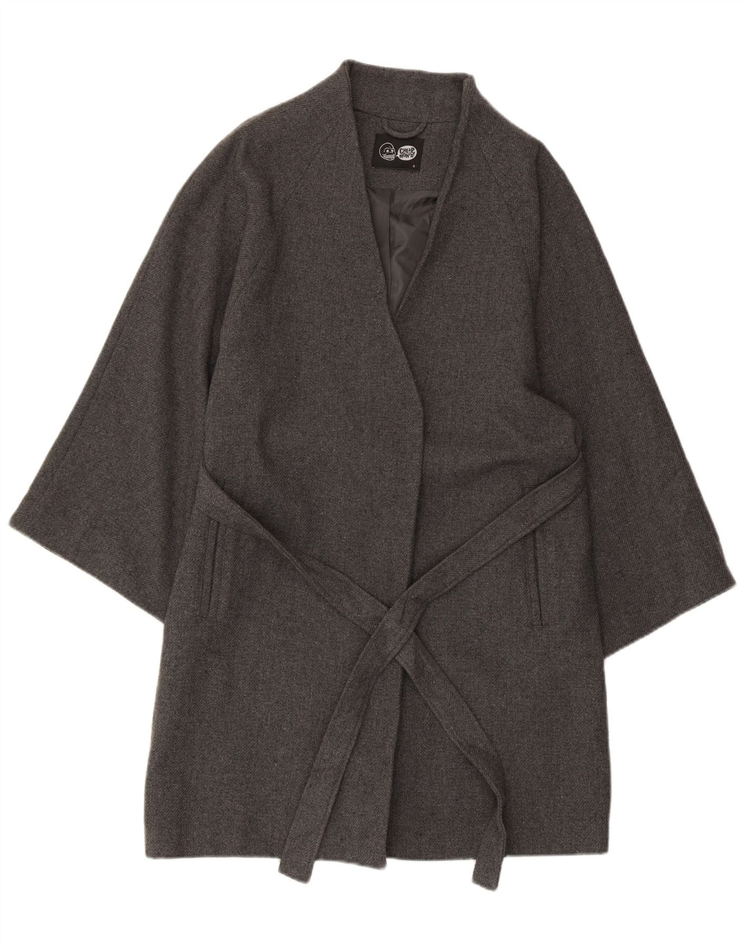 Sobretudo feminino CHEAP MONDAY UK 10 pequeno cinza acrílico