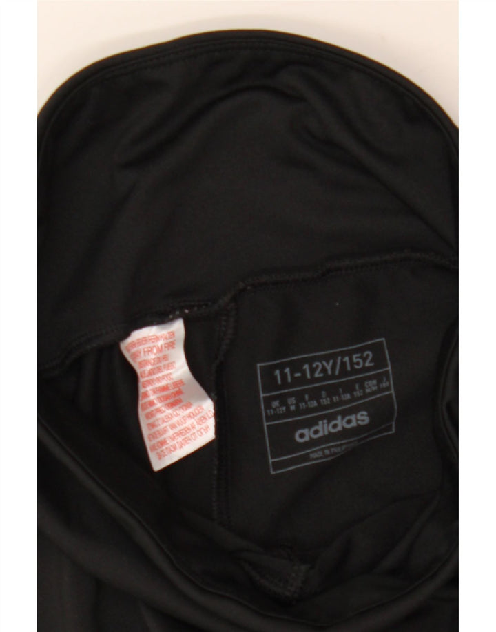 Leggings Adidas Aeroready para meninas 11-12 anos preto poliéster