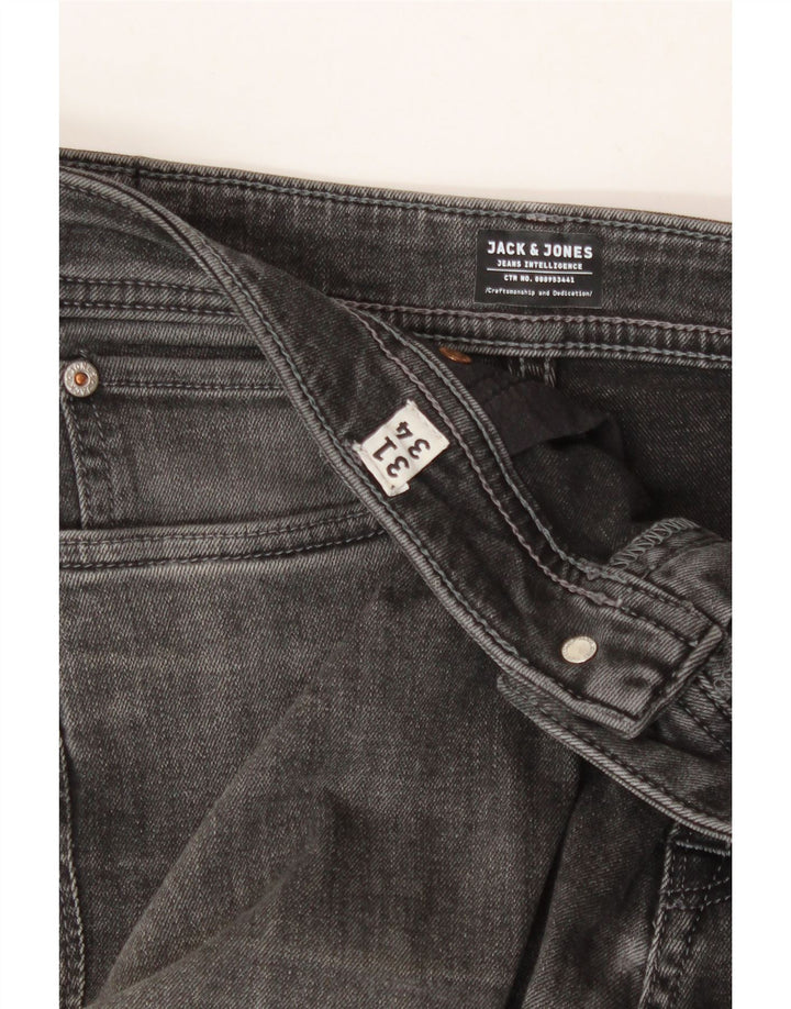 JACK & JONES Mens Liam Skinny Jeans W31 L34 Grey Cotton Vintage Jack & Jones and Second-Hand Jack & Jones from Messina Hembry 