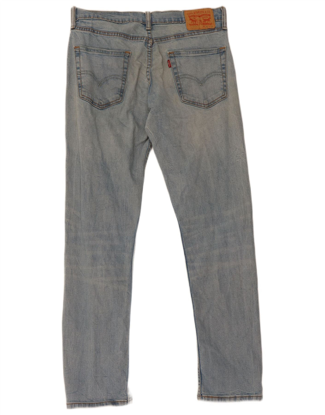 LEVI'S Masculino 510 Slim Jeans W31 L32 Azul Algodão