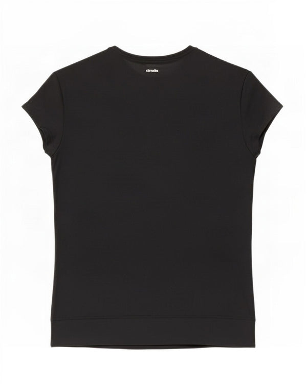Camiseta Adidas Climalite Feminina Top UK 12/14 Médio Preto Poliéster