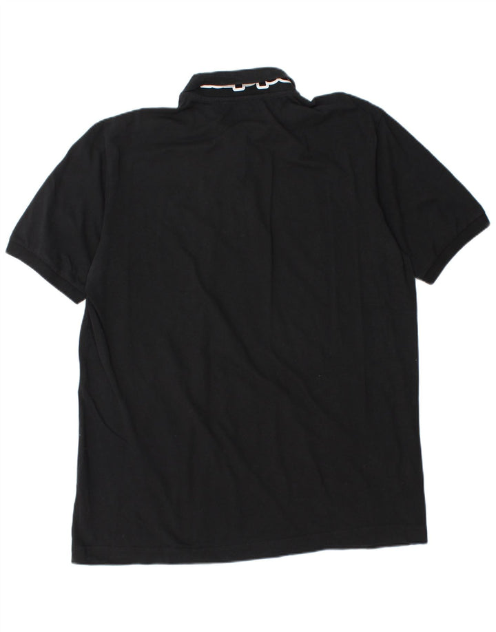 Camisa polo masculina Kappa 2XL algodão preto