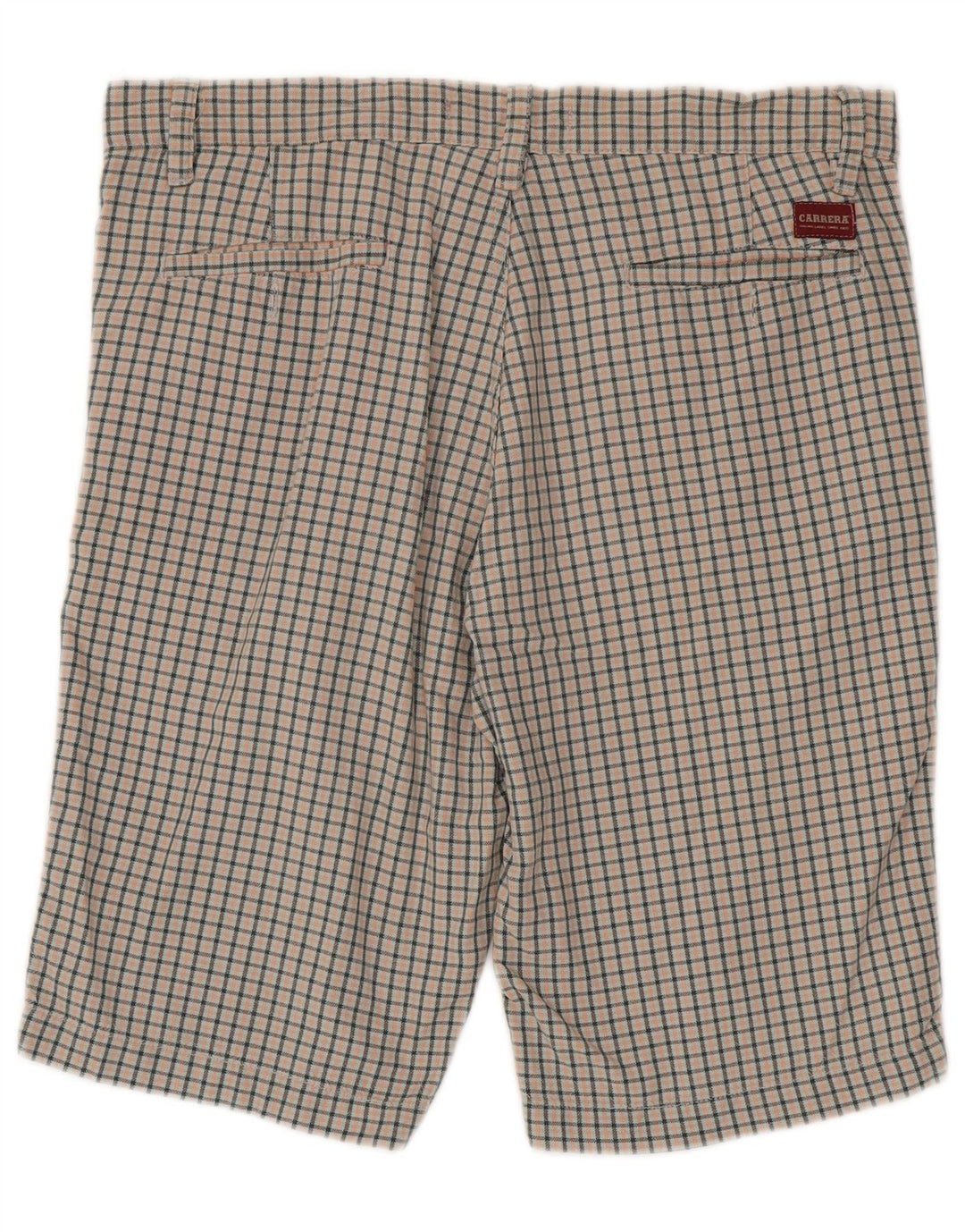 Shorts Chino Masculino Carrera IT 50 Grande W34 Algodão Gingham Multicolorido