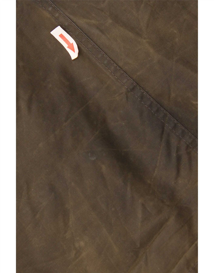Jaqueta masculina de algodão encerado Barbour Reino Unido 38 algodão cáqui médio