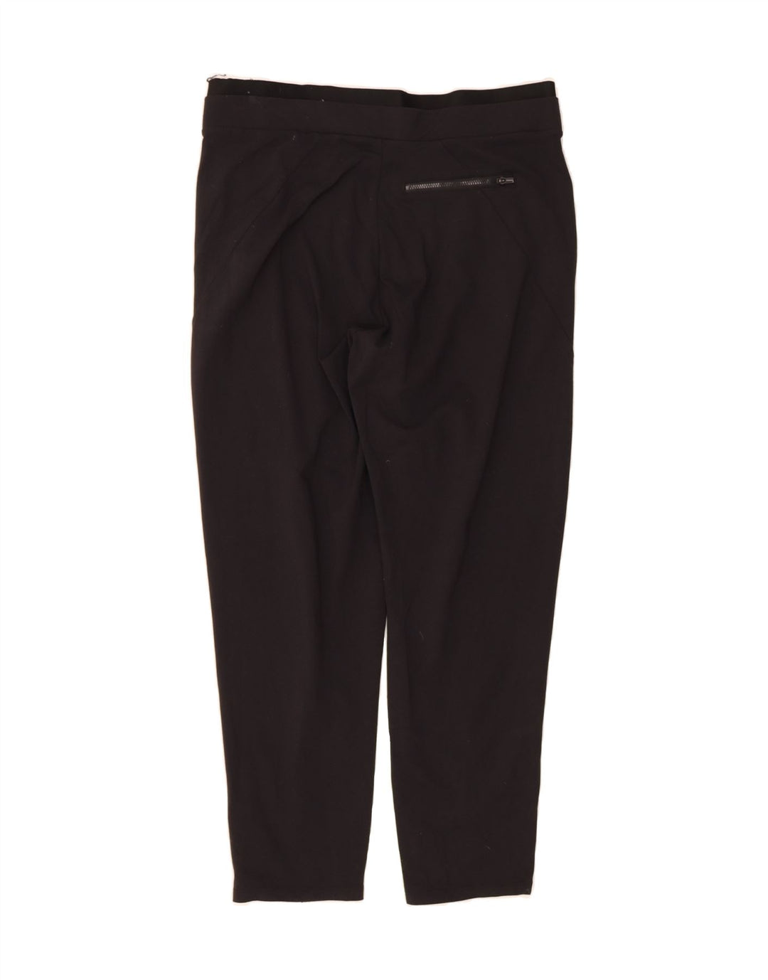 ATHLETA Womens Slim Chino Trousers UK 14 Medium  Black Nylon Vintage Athleta and Second-Hand Athleta from Messina Hembry 