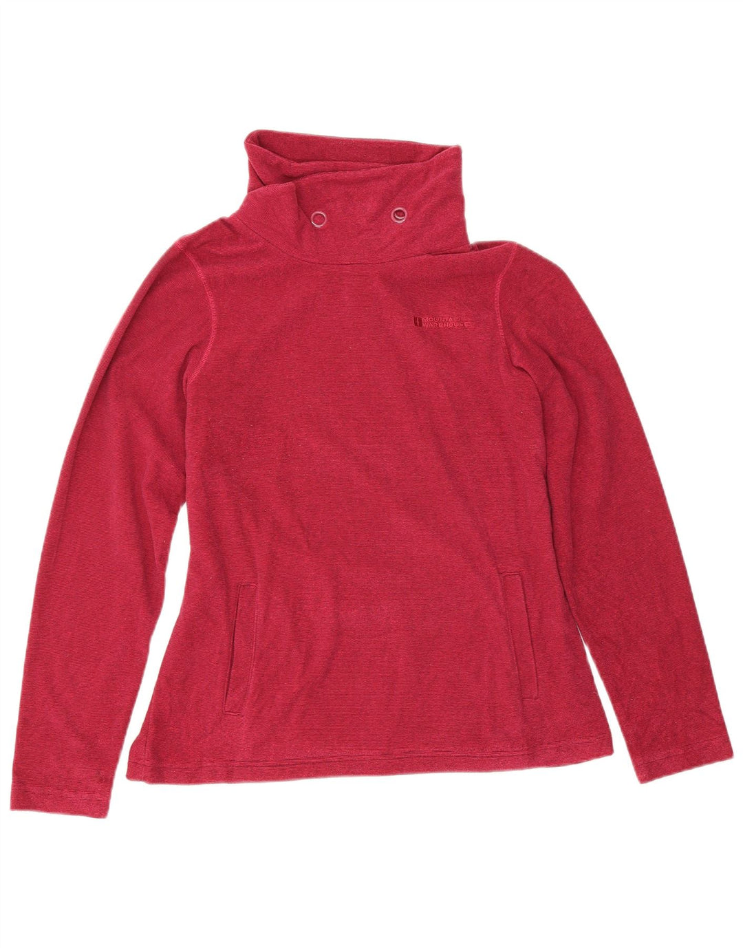 Mountain Warehouse Womens Fleece Jumper Reino Unido 12 Poliéster Vermelho Médio