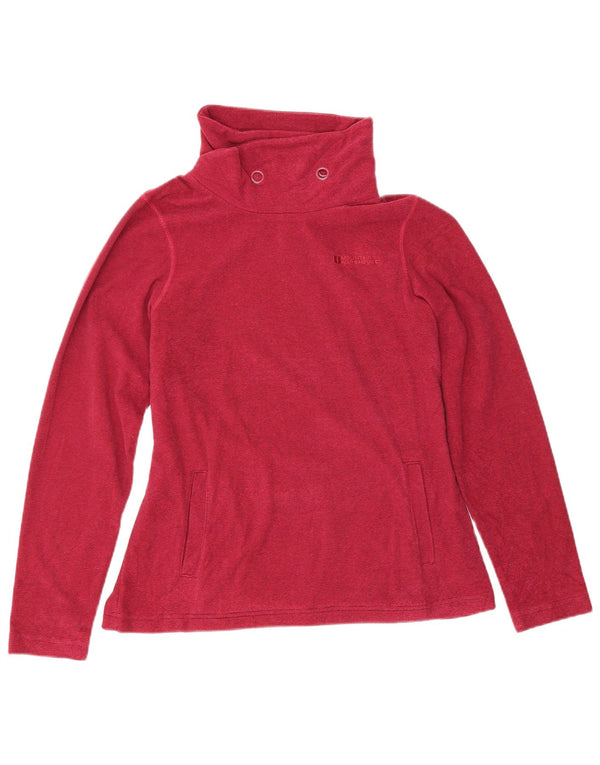 Mountain Warehouse Womens Fleece Jumper Reino Unido 12 Poliéster Vermelho Médio