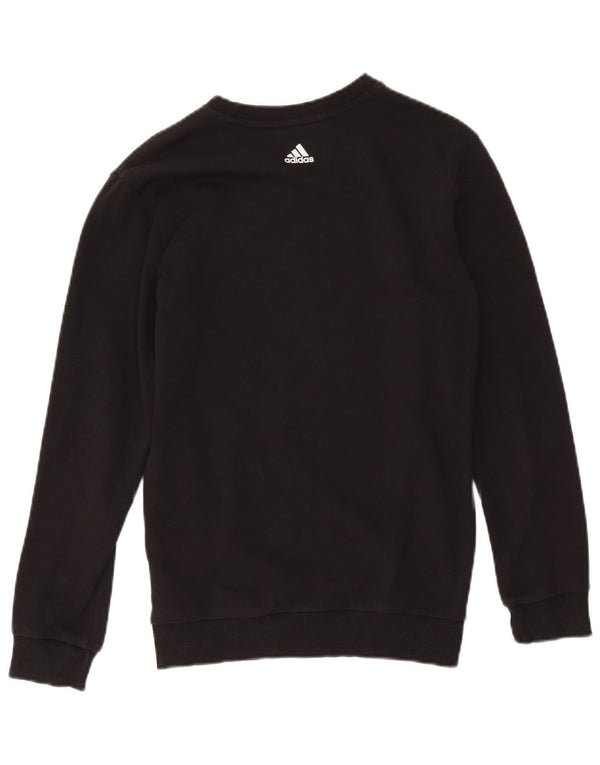 Suéter gráfico Adidas Meninos 13-14 anos algodão preto