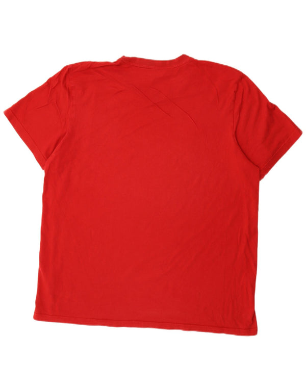 Camiseta masculina Adidas Top XL algodão vermelho