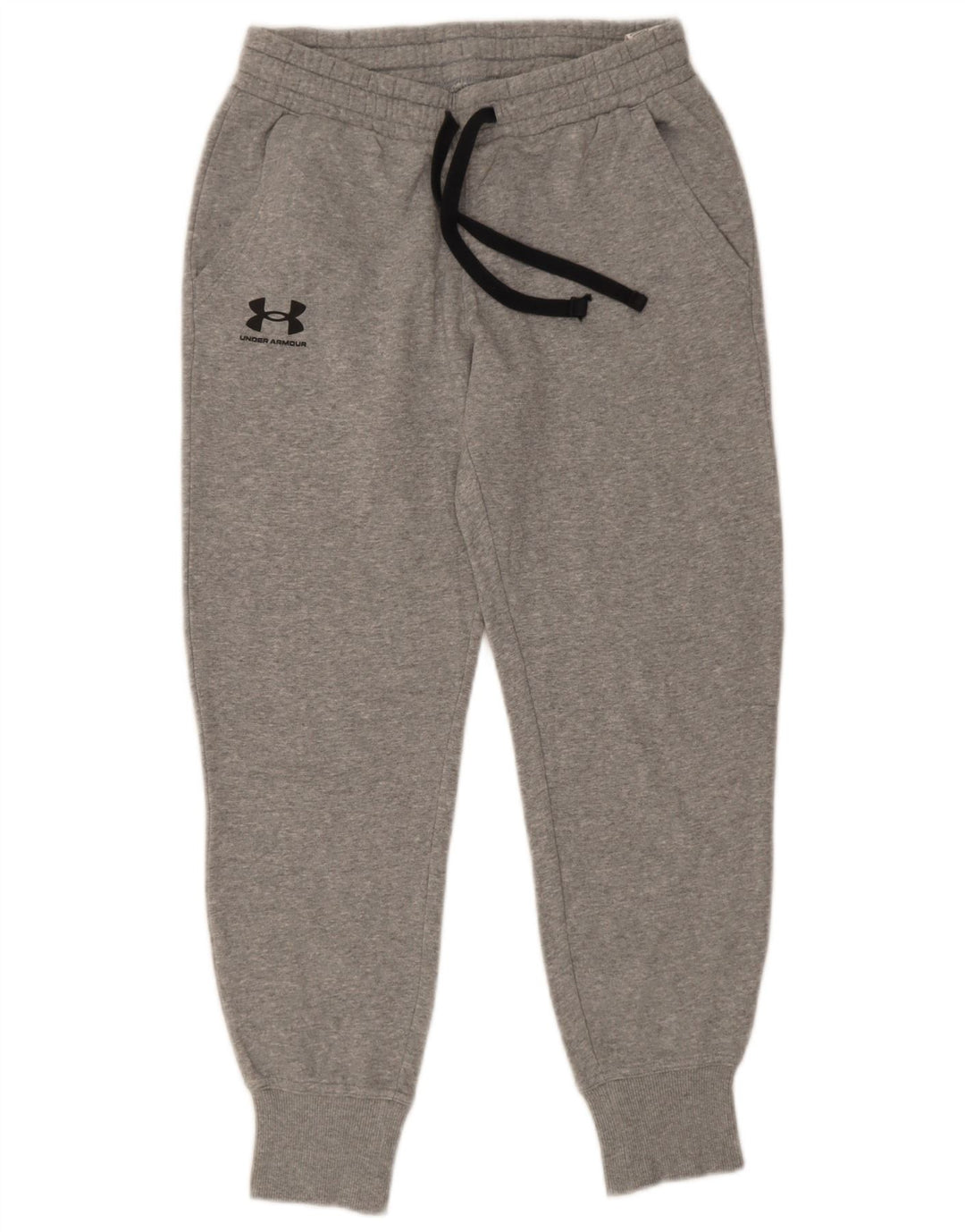 Calça de treino masculina Under Armour joggers pequeno algodão cinza