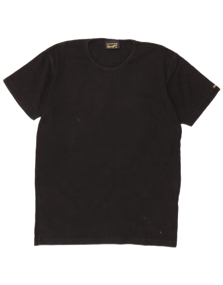 Camiseta masculina Wrangler Top XL algodão preto