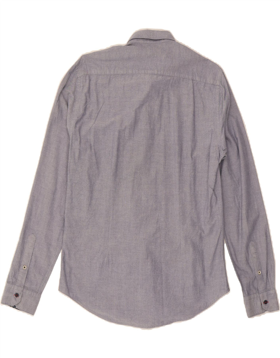ZARA Mens Slim Fit Shirt Medium Purple Vintage Zara and Second-Hand Zara from Messina Hembry 