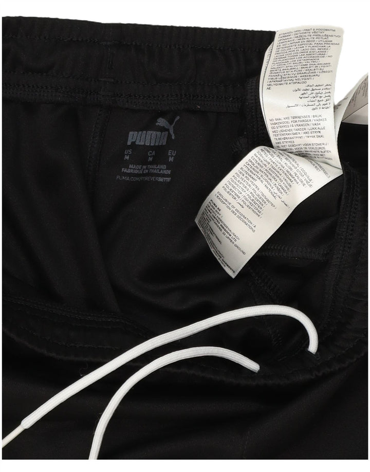 Calça de treino feminina Puma Joggers UK 14 médio preto poliéster