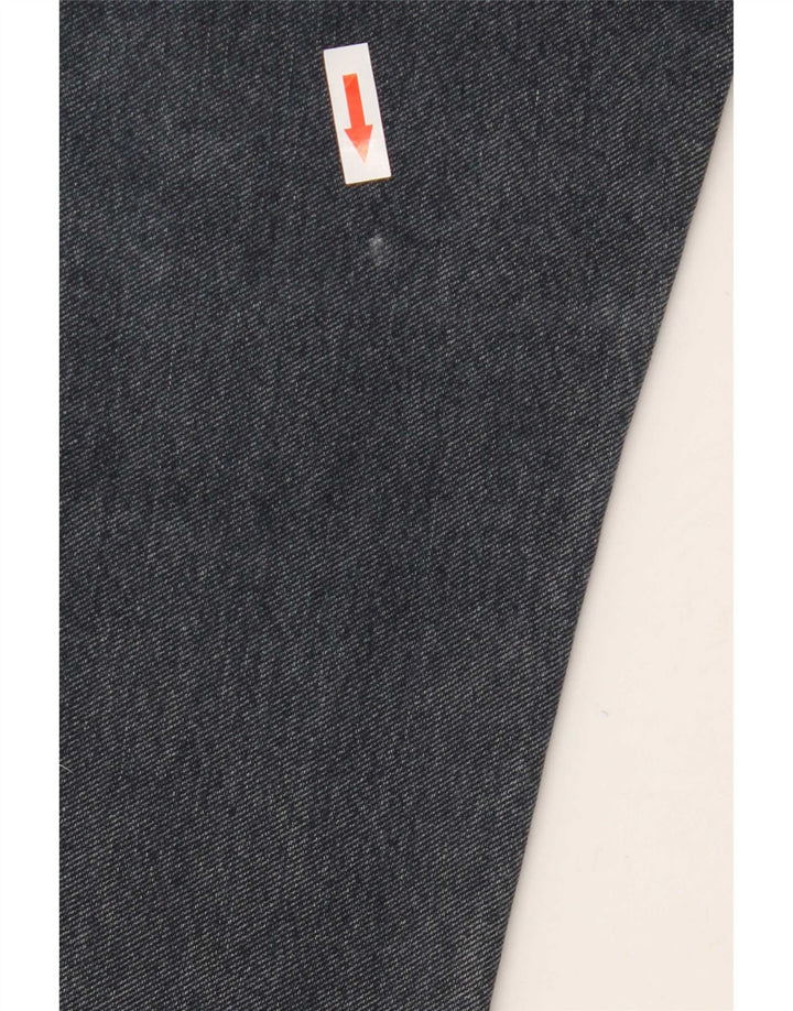 Wrangler Mens Straight Jeans W36 L30 Azul Algodão