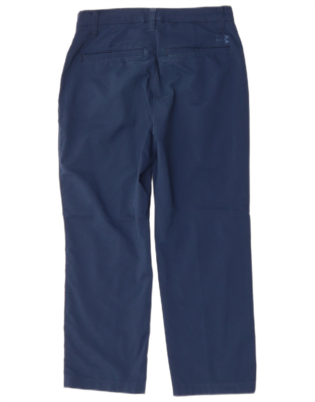 Calça casual reta masculina Under Armour W30 L25 poliéster azul marinho