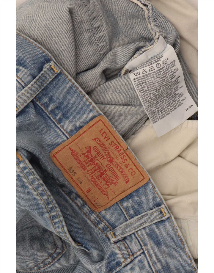 Levi's Masculino 535 Bootcut Jeans W30 L32 Azul Algodão