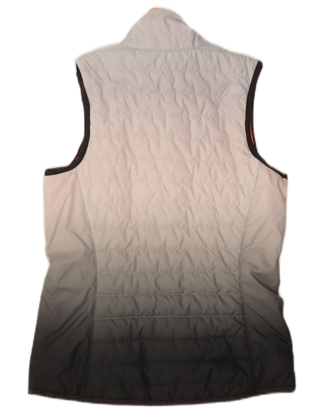 Colete reversível feminino Nike UK 10 pequeno poliéster laranja