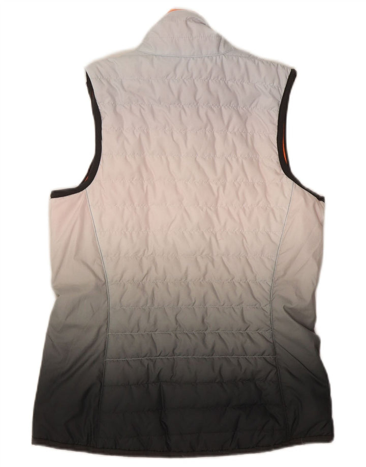 Colete reversível feminino Nike UK 10 pequeno poliéster laranja
