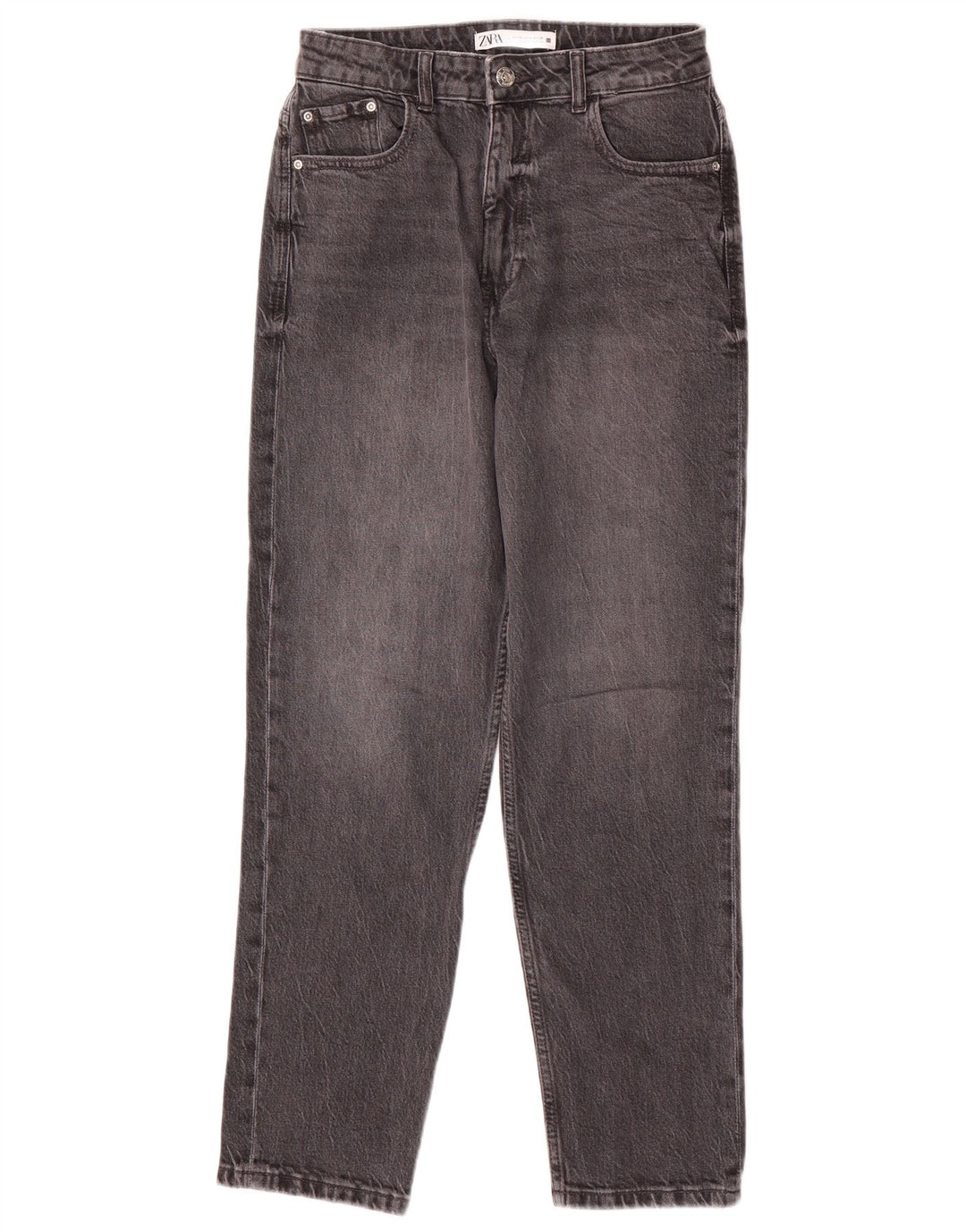 ZARA Jeans Slim Feminino EU 36 XS W26 L28 Cinza