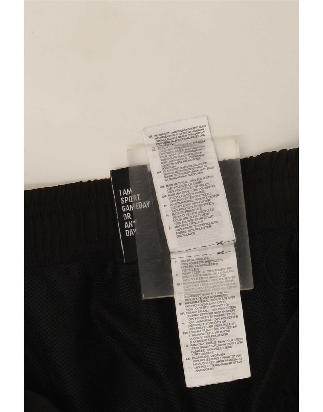 Adidas Mens Treino Calças Joggers XL Preto Poliéster