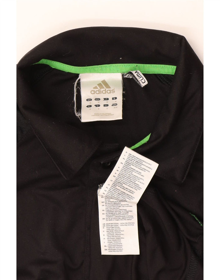 Adidas Mens Climalite Polo Shirt Médio Preto Poliéster