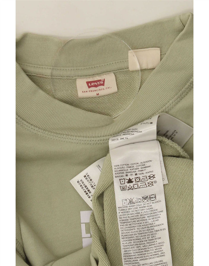 Moletom masculino Levi's Jumper médio verde algodão