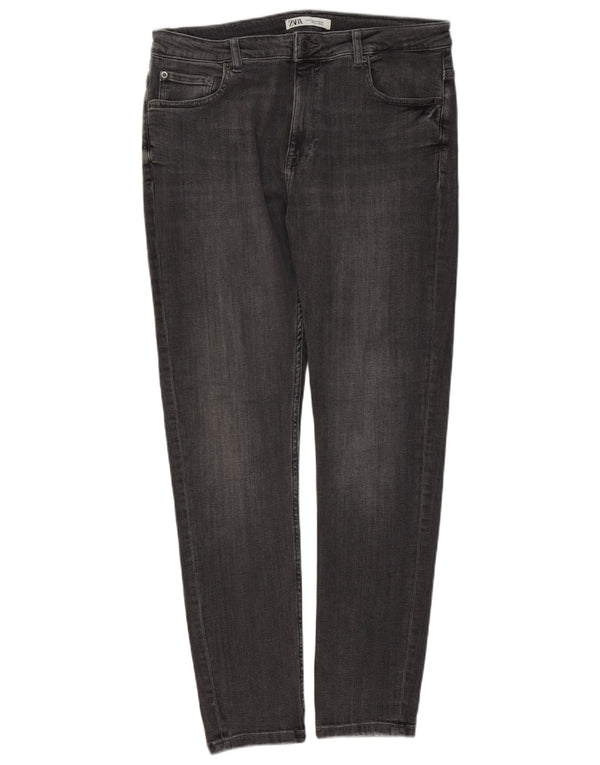 Zara Mens Skinny Jeans EU 44 Large W34 L31 Grey