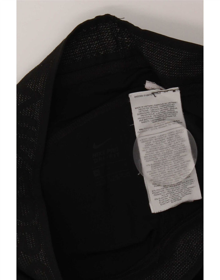 Leggings Nike Femininas UK 12 Médio Poliéster Preto