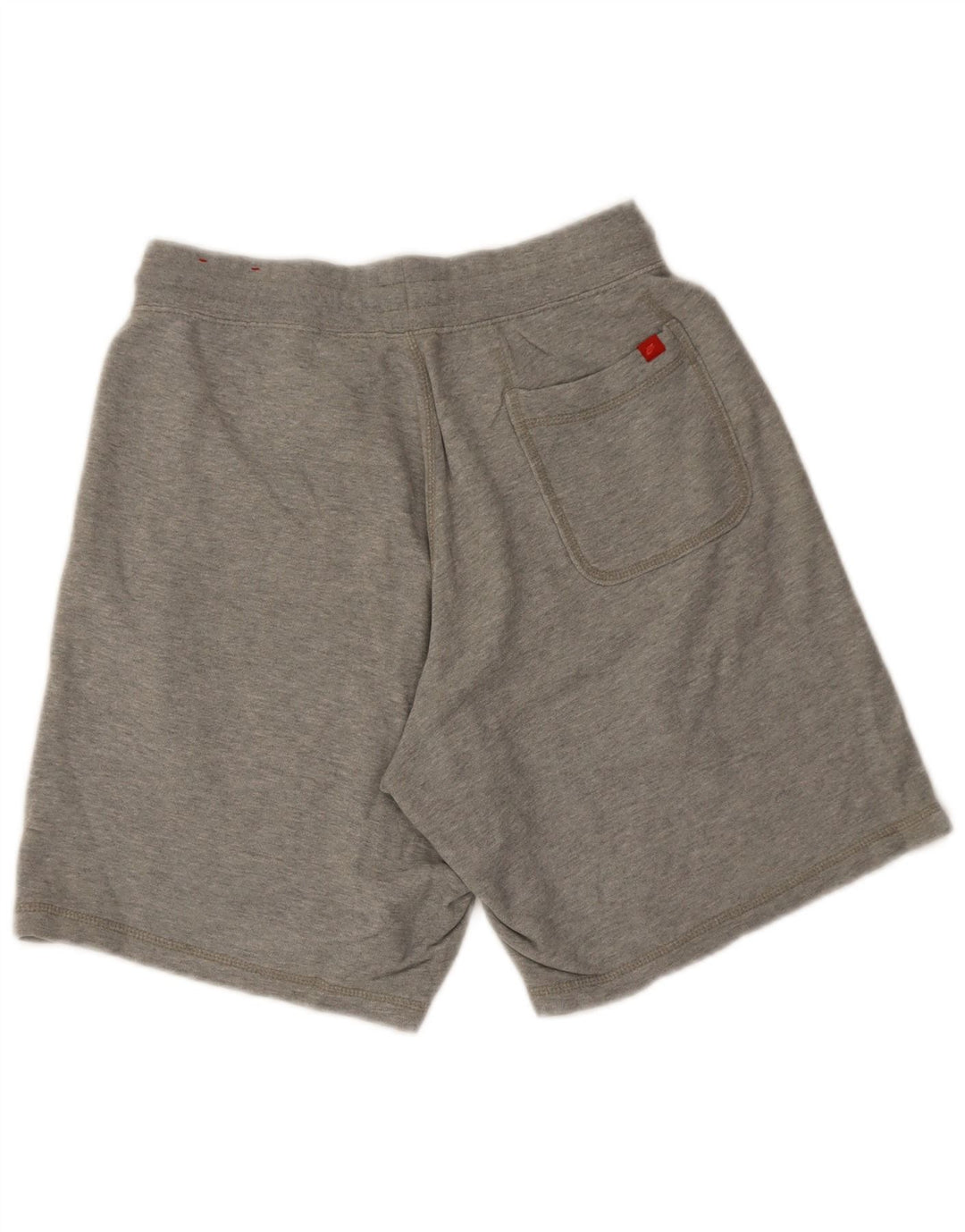 Nike Mens Sport Shorts Pequeno Algodão Cinza