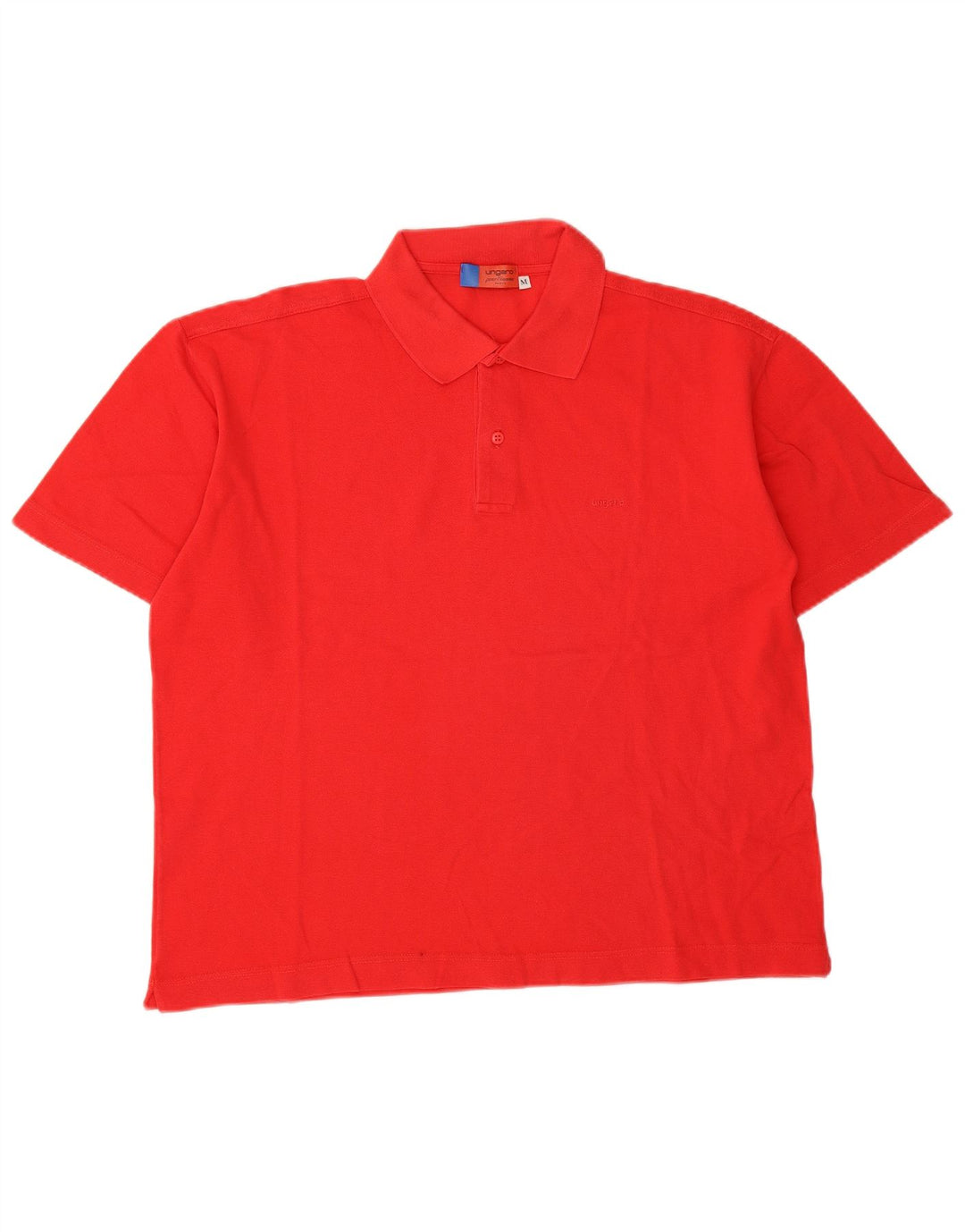 Camisa polo masculina Ungaro algodão vermelho médio