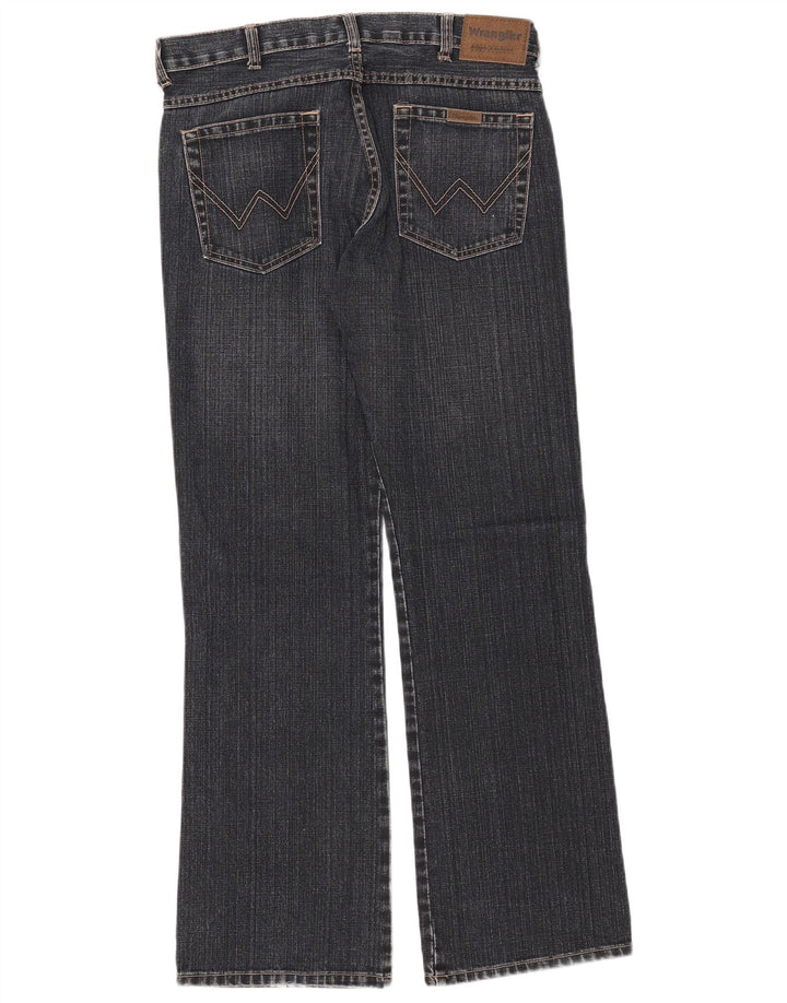 WRANGLER Masculino Bootcut Jeans W32 L32 Azul Marinho Algodão
