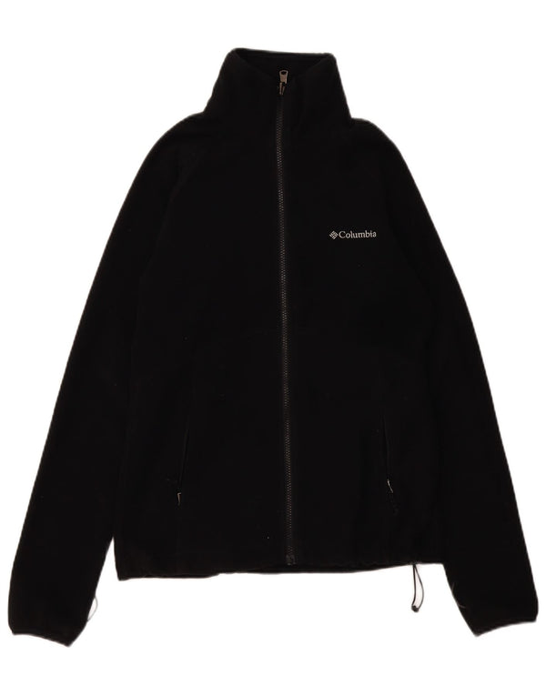 Columbia Womens Interchange Fleece Jacket Pequeno Poliéster Preto
