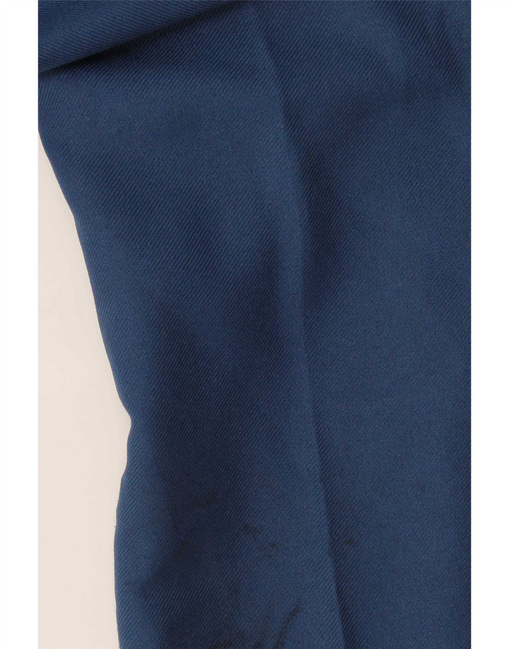 Calça Wrangler masculina reta casual W38 L34 azul poliéster